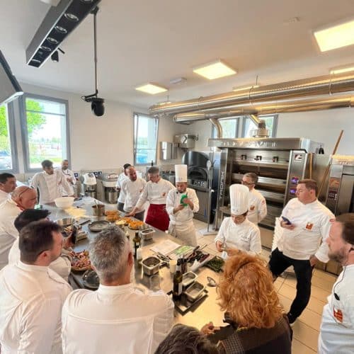 Grupo de Master Instrutores internacionais da Scuola Italiana Pizzaioli