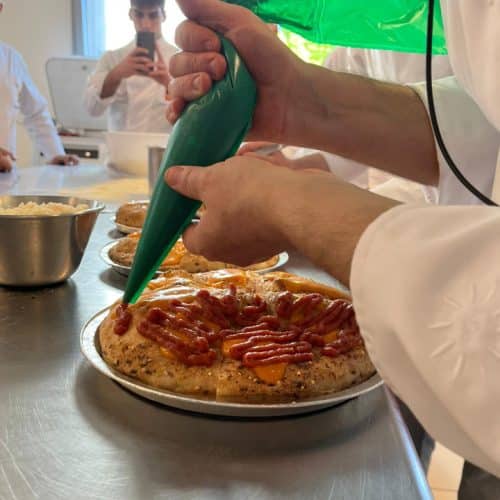 Master Instrutores durante sessão de atualização na Scuola Italiana Pizzaioli