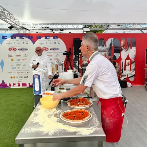 Show cooking A forma da farinha no Bufala Fest Pádua 2026